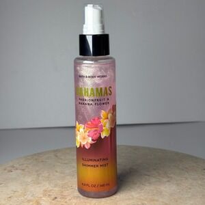 Bath & Body Works Bahamas Passionfruit & Banana Flower Illuminating Shimmer Mist